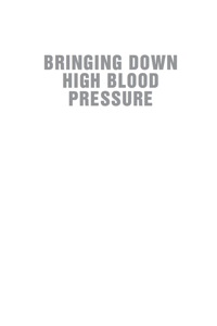 Cover image: Bringing Down High Blood Pressure 9781590771594