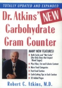 Omslagafbeelding: Dr. Atkins' New Carbohydrate Gram Counter 9780871318152