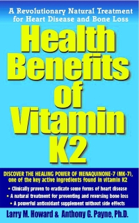 Cover image: Health Benefits of Vitamin K2 9781591201847