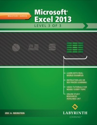 Cover image: Microsoft Excel 2013: Level 3 9781591364931