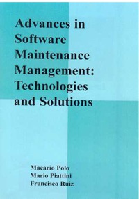 Imagen de portada: Advances in Software Maintenance Management 9781591400479