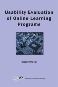 Cover image: Usability Evaluation of Online Learning Programs 9781591401056
