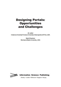 صورة الغلاف: Designing Portals 9781591401087