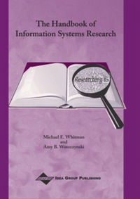 Cover image: The Handbook of Information Systems Research 9781591401445