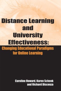 Omslagafbeelding: Distance Learning and University Effectiveness 9781591401780