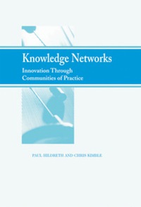 صورة الغلاف: Knowledge Networks 9781591402008