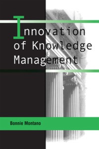 Imagen de portada: Innovations of Knowledge Management 9781591402817