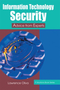 Cover image: Information Technology Security 9781591402473
