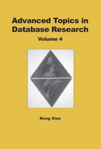 Cover image: Advanced Topics in Database Research, Volume 4 9781591404712