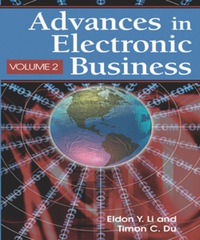 صورة الغلاف: Advances in Electronic Business, Volume 2 9781591406785