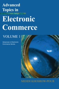 Imagen de portada: Advanced Topics in Electronic Commerce, Volume 1 9781591408192