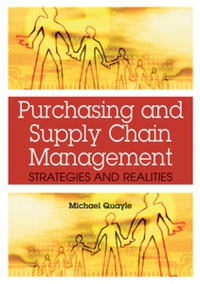 Imagen de portada: Purchasing and Supply Chain Management 9781591408994