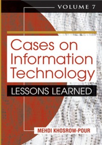 صورة الغلاف: Cases on Information Technology 9781591406730
