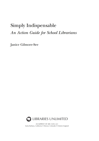 Cover image: Simply Indispensable 1st edition
