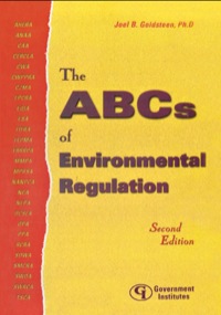 Titelbild: The ABCs of Environmental Regulation 2nd edition 9780865879492