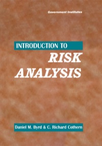 Titelbild: Introduction to Risk Analysis 9780865876965