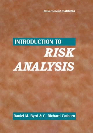 Cover image: Introduction to Risk Analysis 9780865876965