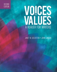 Cover image: Voices and Values, a Reader for Writers, 2/e 9781591944430