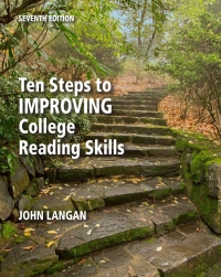 Cover image: Ten Steps to Improving College Reading Skills 7th edition 9781591945666