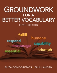Cover image: Groundwork for a Better Vocabulary 5th edition 9781591945567