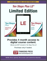 Cover image: Ten Steps Plus LE – Limited Edition (Digital Access), 4 months 1st edition 9781591944904