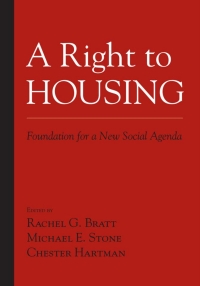 Cover image: A Right to Housing 9781592134311