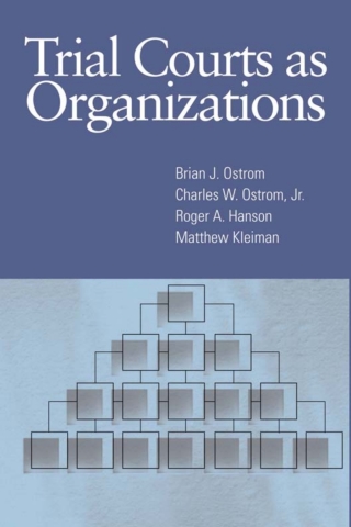 Cover image: Trial Courts as Organizations 9781592136308