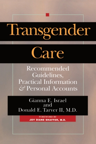 Cover image: Transgender Care 9781566398527