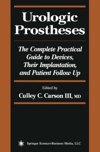 Cover image: Urologic Prostheses 1st edition 9780896038943