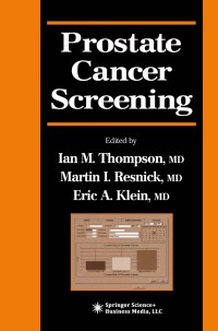 Cover image: Prostate Cancer Screening 1st edition 9780896039018
