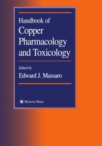 Cover image: Handbook of Copper Pharmacology and Toxicology 1st edition 9781592592883