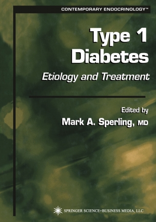Cover image: Type 1 Diabetes 1st edition 9780896039315
