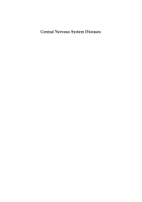 Titelbild: Central Nervous System Diseases 1st edition 9781592596911