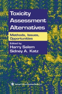 Cover image: Toxicity Assessment Alternatives 1st edition 9781592597185