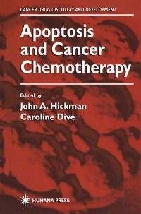 Imagen de portada: Apoptosis and Cancer Chemotherapy 1st edition 9780896037434