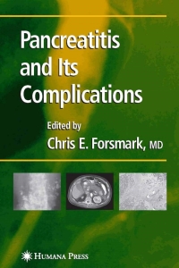Cover image: Pancreatitis and Its Complications 1st edition 9781588291790