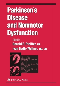 Cover image: Parkinson's Disease and Nonmotor Dysfunction 1st edition 9781588293169
