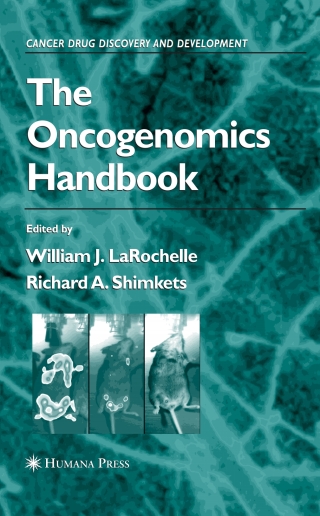 Imagen de portada: The Oncogenomics Handbook 1st edition 9781588294258