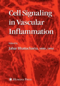 Omslagafbeelding: Cell Signaling in Vascular Inflammation 1st edition 9781588295255