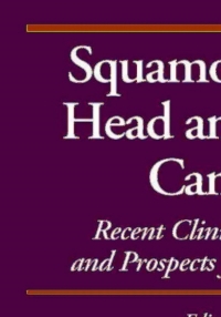 Imagen de portada: Squamous Cell Head and Neck Cancer 1st edition 9781588294739