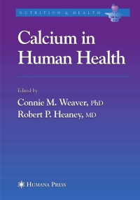 Cover image: Calcium in Human Health 1st edition 9781588294524
