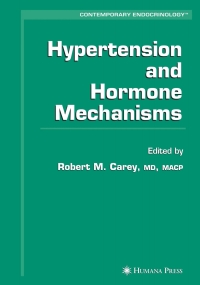 Cover image: Hypertension and Hormone Mechanisms 9781627038553