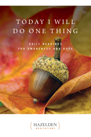 Cover image: Today I Will Do One Thing 9781568380834