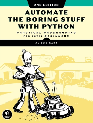Cover image: Automate the Boring Stuff with Python 2nd edition 9781593279929