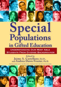 Cover image: Special Populations in Gifted Education 9781593634179