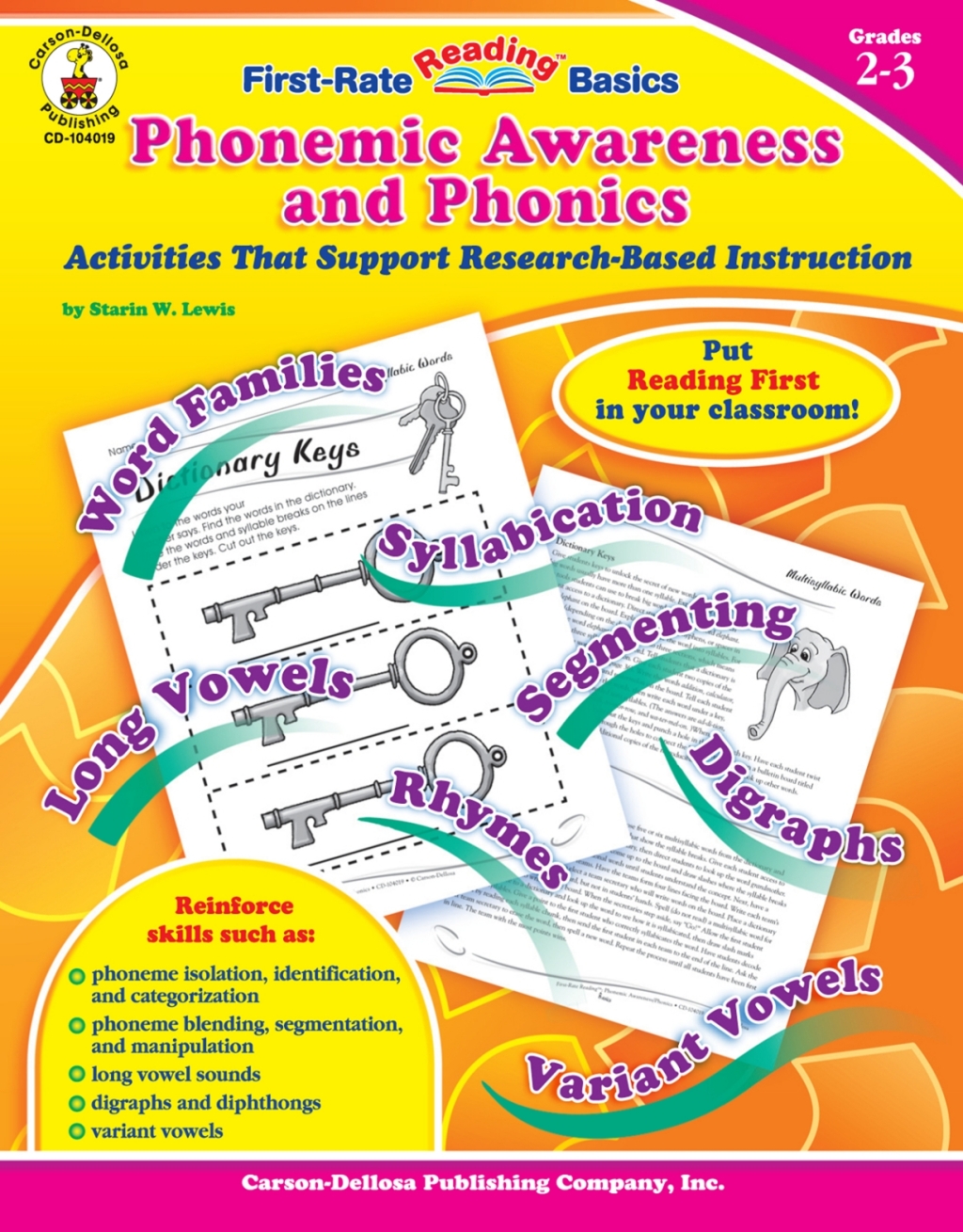 Phonemic Awareness and Phonics, Grades 2 – 3 Activities That Support Research-Based Instruction