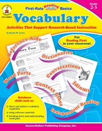 表紙画像: Vocabulary, Grades 2 - 3 9781594410512