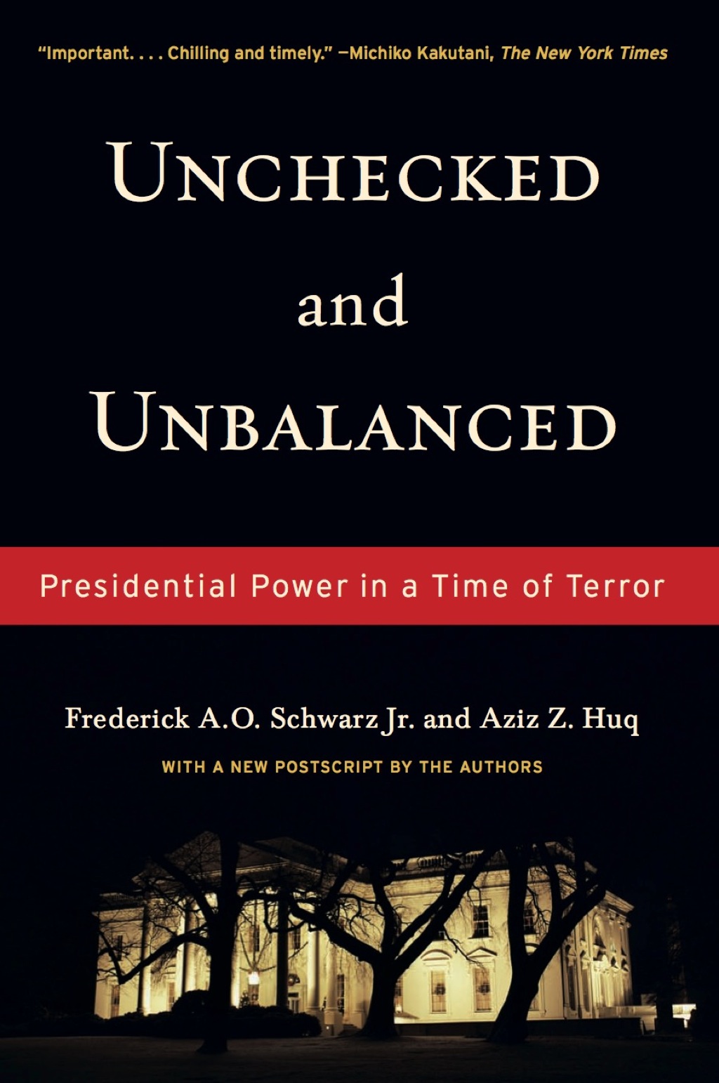 Unchecked And Unbalanced eBook
