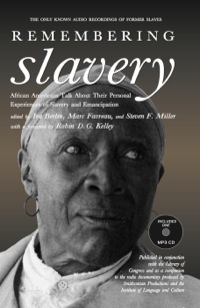 Imagen de portada: Remembering Slavery 9781565845879