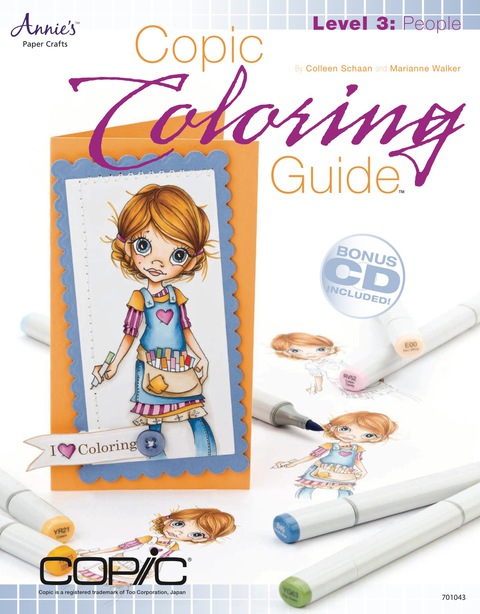 Copic Coloring Guide Level 3: People - FULL INSTANT DOWNLOAD | PDF DOCX EPUB